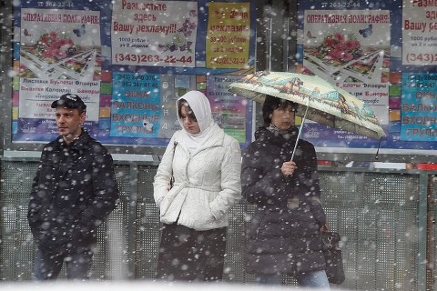 Уральцев предупредили о сильных снегопадах