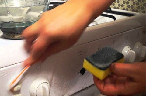 Как чистить ручки плиты