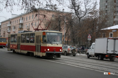 В Екатеринбурге 2 трамвая изменят маршрут с весны